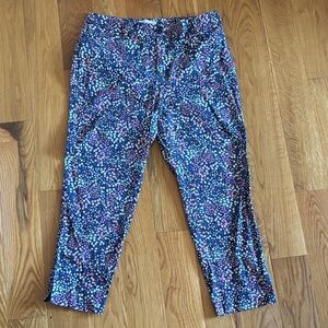 Talbots women’s floral chinos
